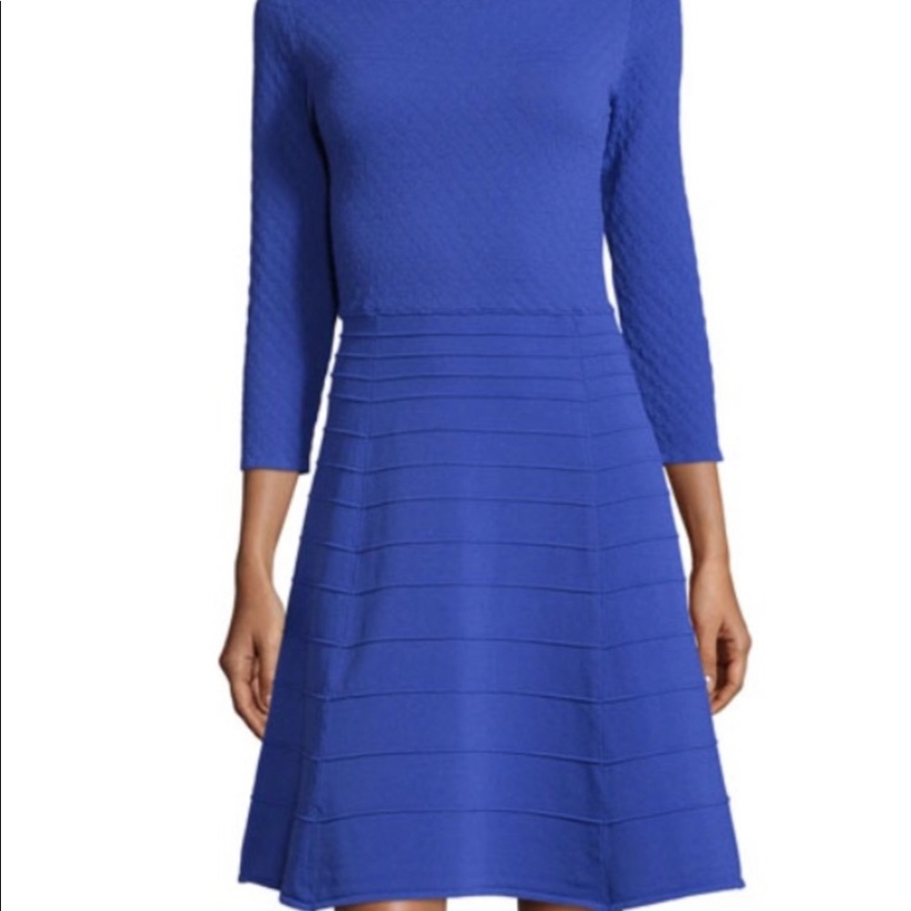 Tahari designer Royal Blue Ryan dress size XS